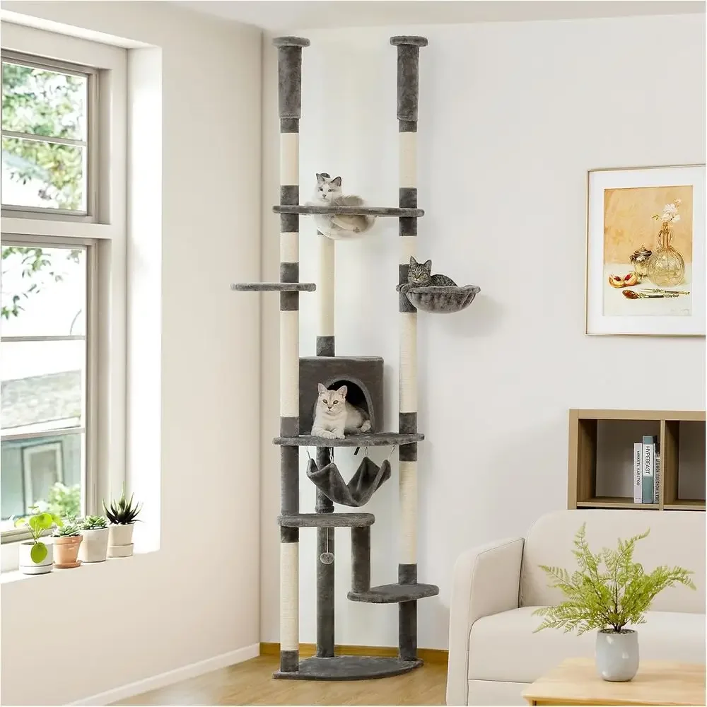 Cat Scratching Post - Menara Kucing dengan Tinggi yang Dapat