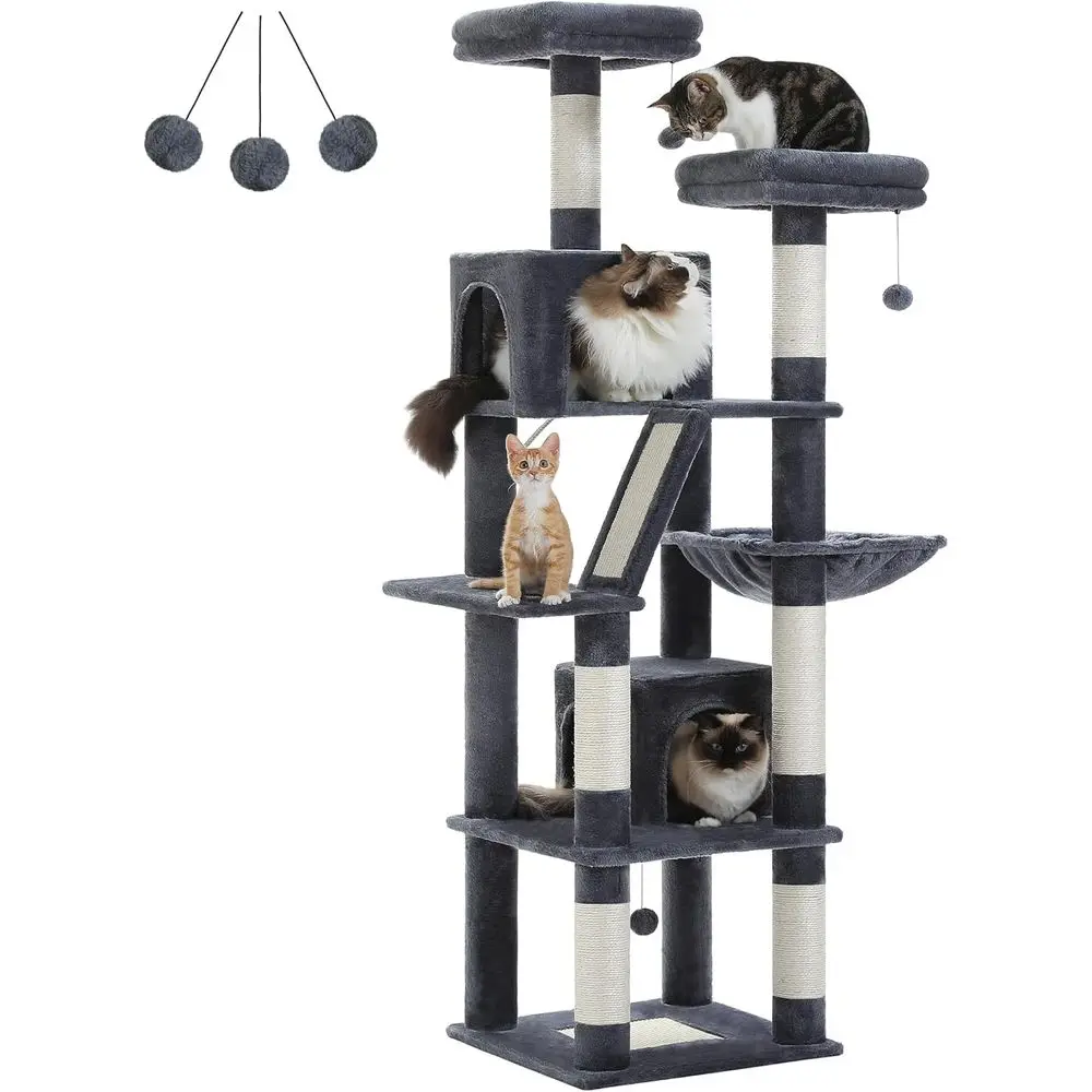 Cat Scratching Post - Pohon Kucing Tinggi 70 cm dengan