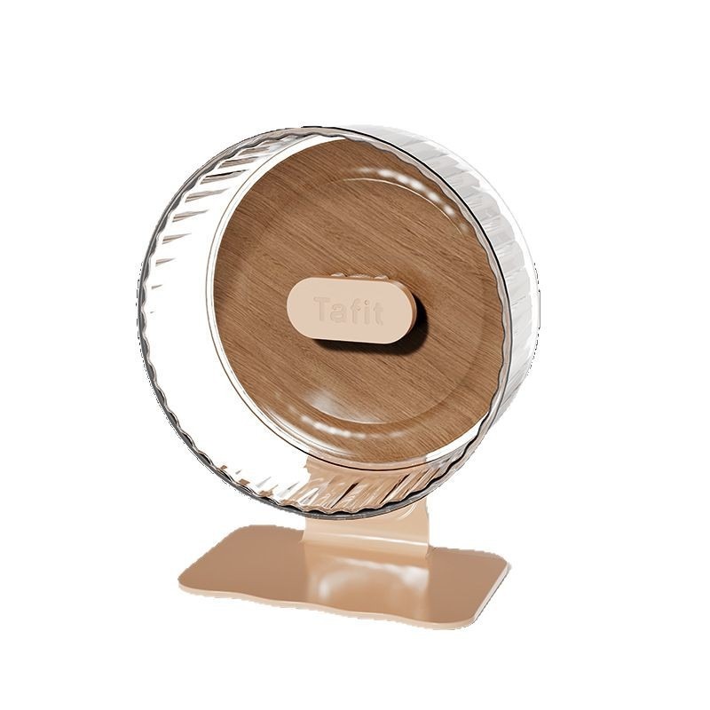 Hamster Cage Wheel - Mainan Roda Lari Hamster Transparan Senyap