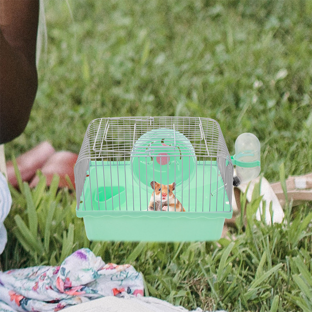 Hamster Cage Wheel - 2Pcs Kandang Hamster Portabel, Kandang Perjalanan