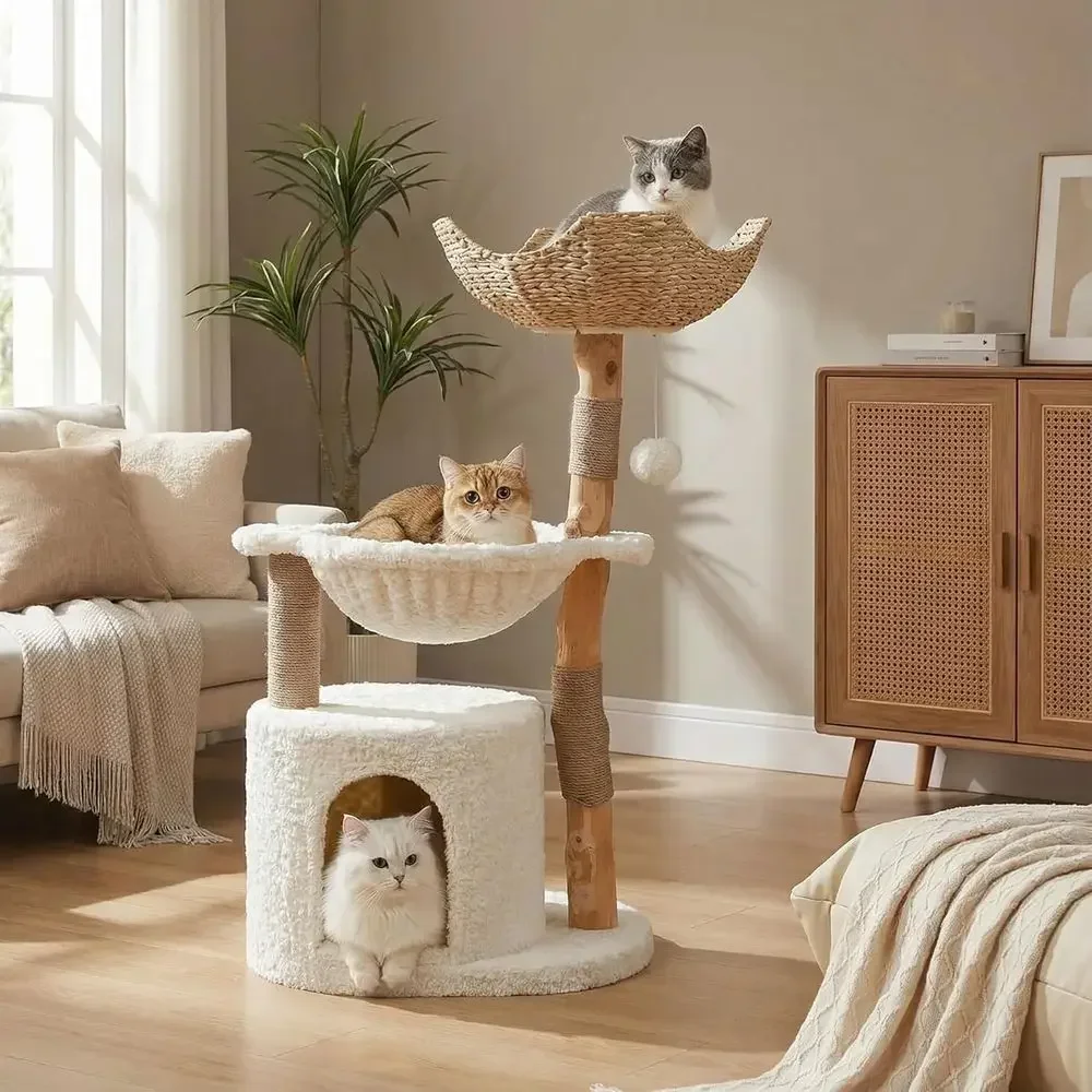 Cat Scratching Post - Pohon Kucing Besar dan Nyaman dengan
