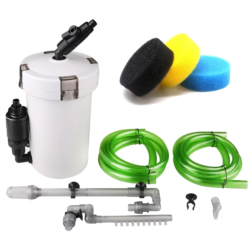 Aquarium Fish Tank - Filter Akuarium Eksternal Ultra-Senyap HW‑602B HW‑603B