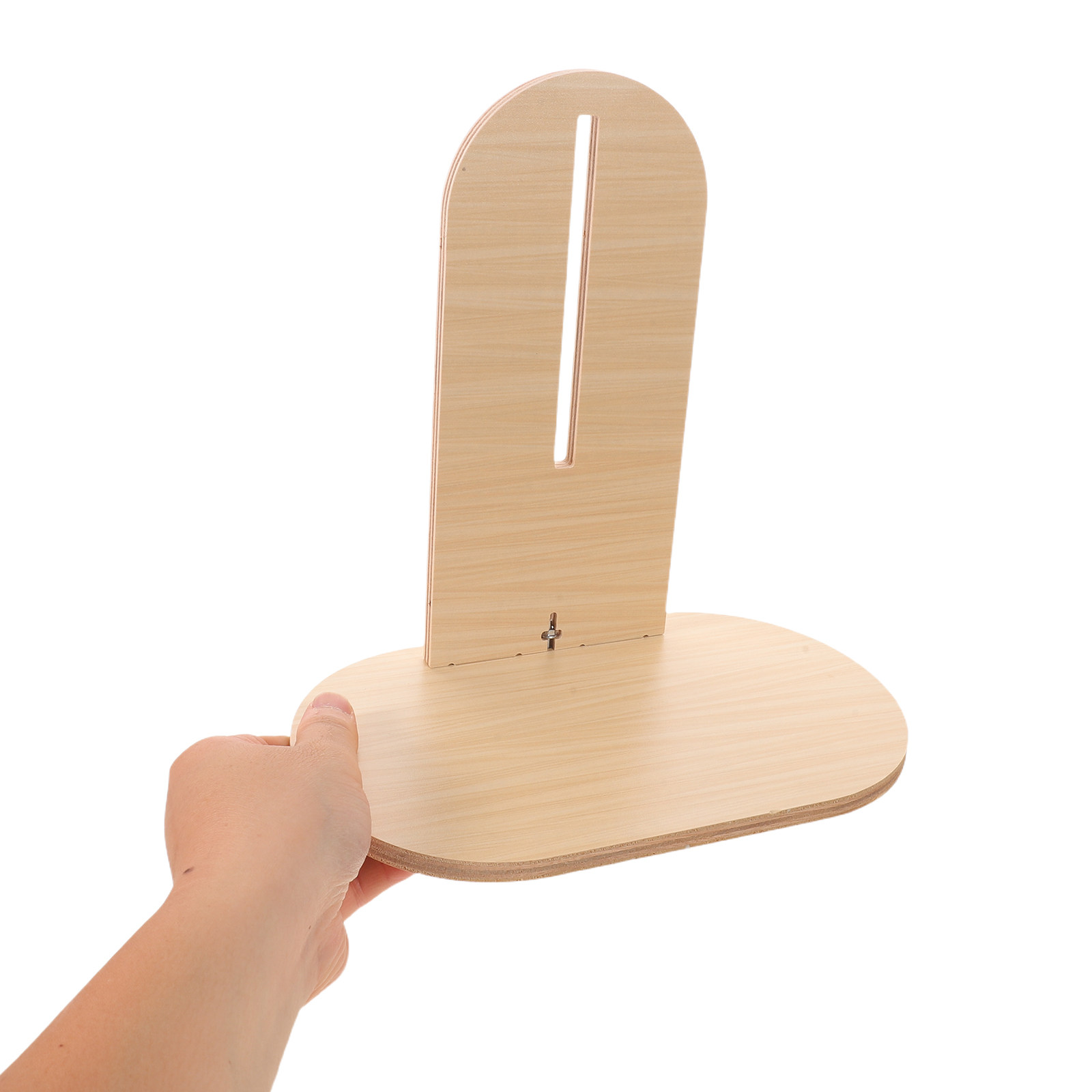Hamster Cage Wheel - Penyangga Roda Hamster Kayu yang Stabil,