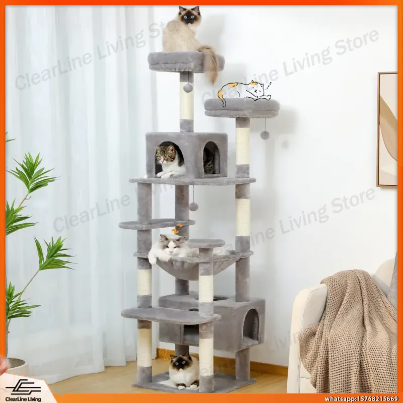 Cat Scratching Post - Menara Pohon Kucing Besar untuk Kucing