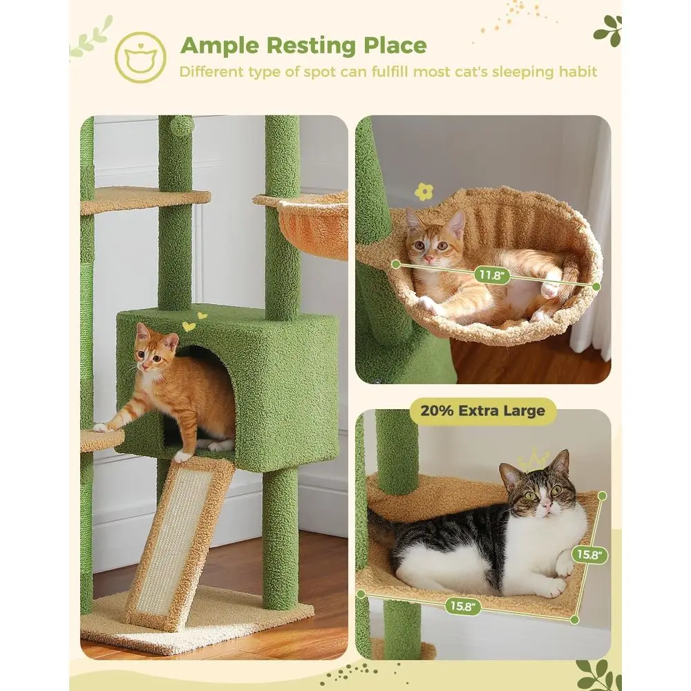 Menara Pohon Kucing Tinggi yan - Cat Scratching Post ulasan dan harga