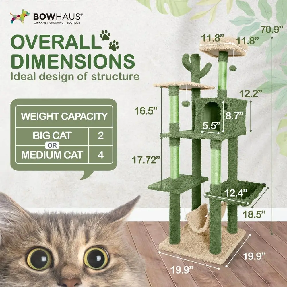 Pohon Kucing Bertingkat 70-Inc - Cat Scratching Post ulasan dan harga