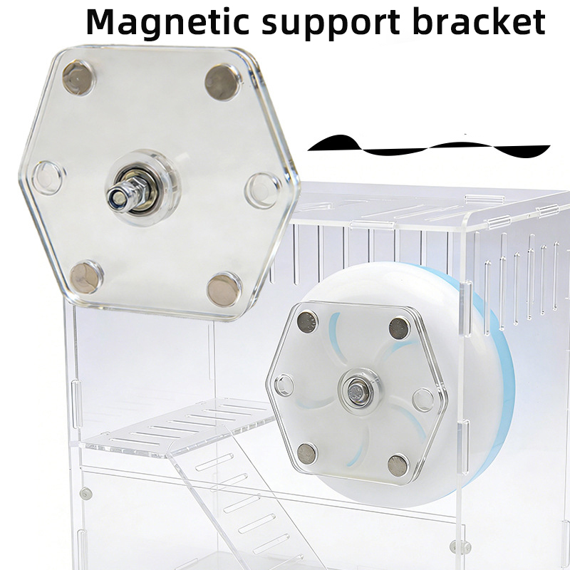 Braket roda lari magnetik - ra - Hamster Cage Wheel ulasan dan harga