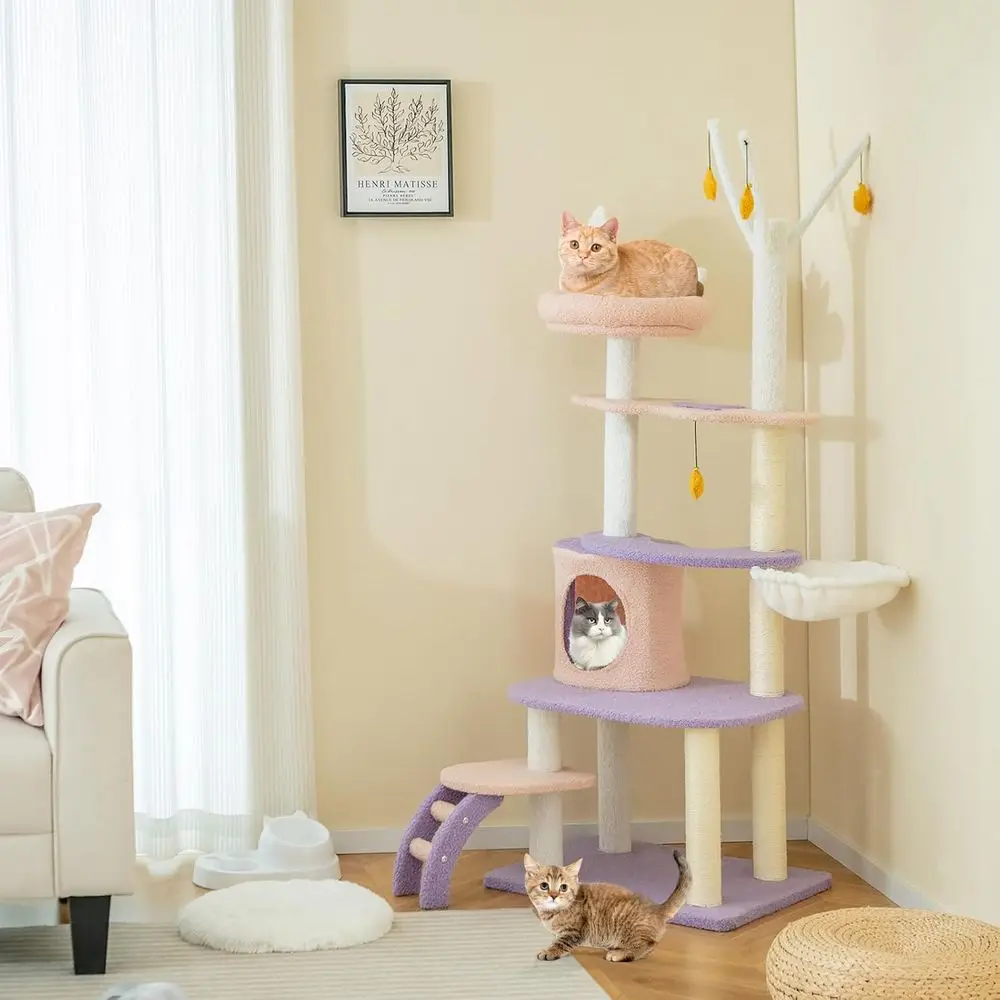 Menara Kucing Multi-Level 62-I - Cat Scratching Post ulasan dan harga