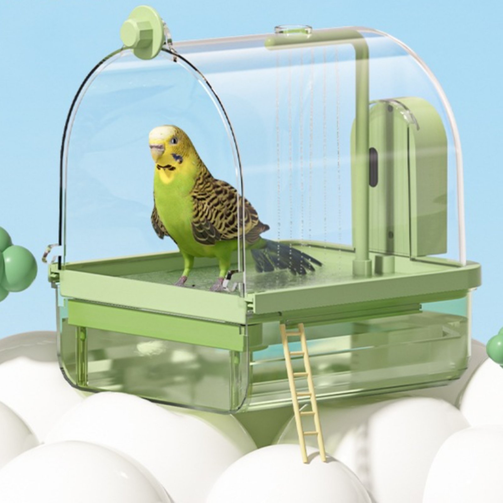 Bak Mandi Burung Otomatis Sens - Pet Supplies Us ulasan dan harga