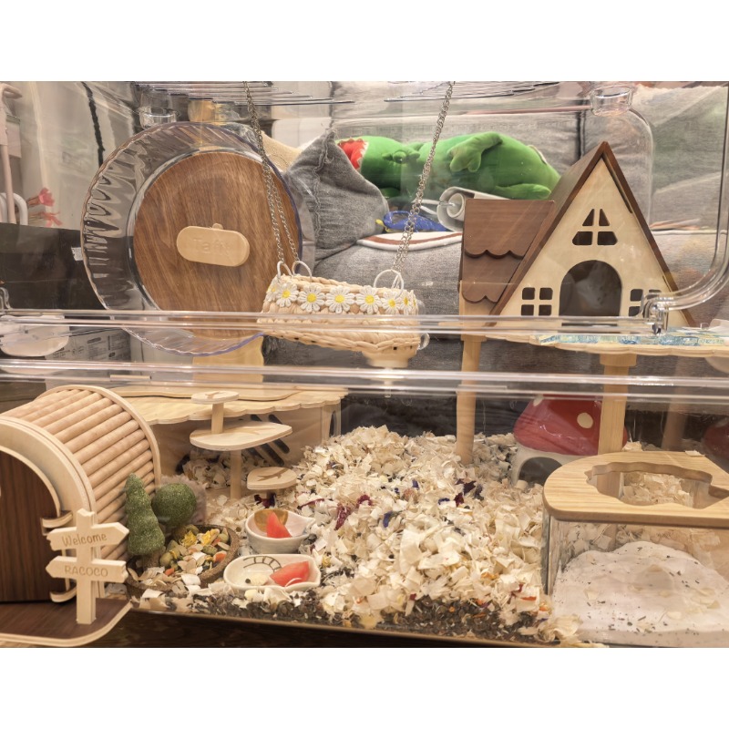 Mainan Roda Lari Hamster Trans - Hamster Cage Wheel ulasan dan harga