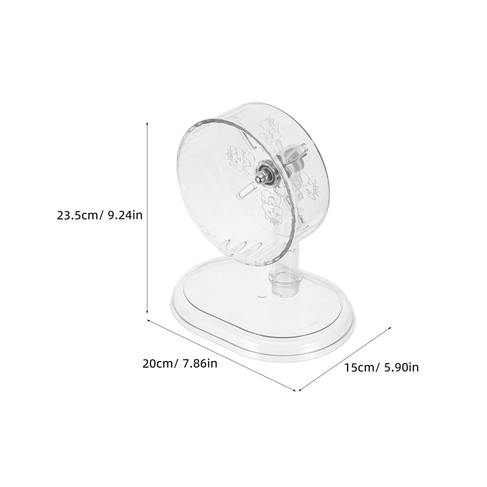 Roda Latihan Hamster Senyap 15 - Hamster Cage Wheel ulasan dan harga