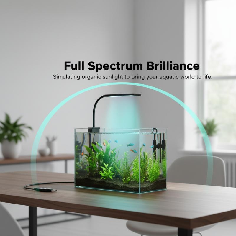 Lampu Klip Akuarium USB dengan - Aquarium Fish Tank ulasan dan harga