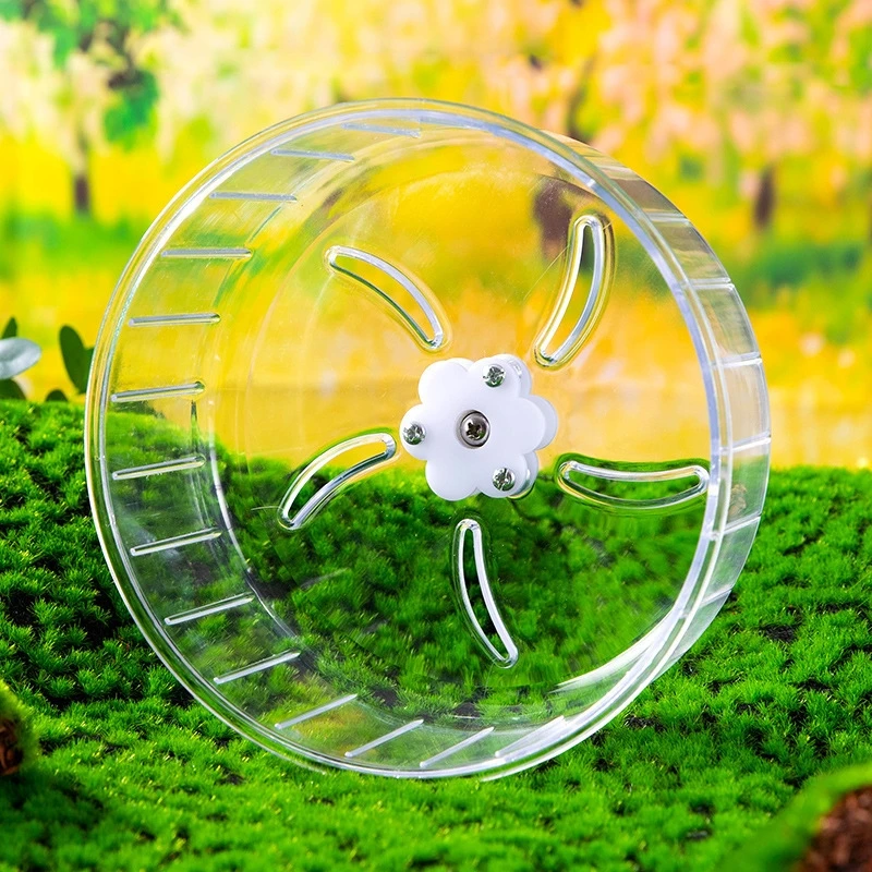 Roda Lari Hamster Transparan T - Hamster Cage Wheel ulasan dan harga
