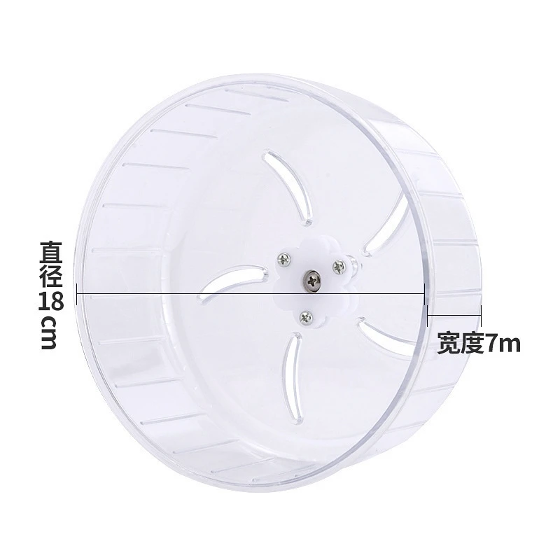 Roda Lari Hamster Transparan T - Hamster Cage Wheel ulasan dan harga
