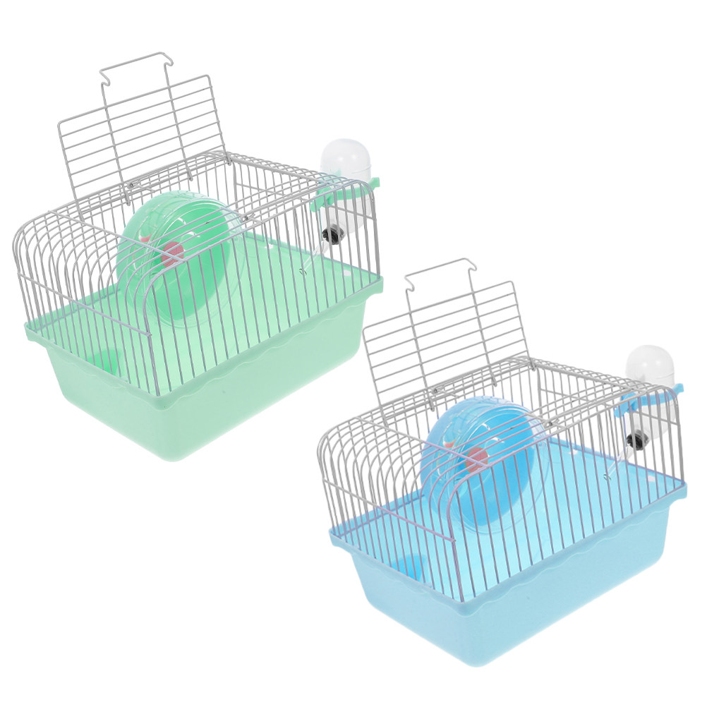 2Pcs Kandang Hamster Portabel, - Hamster Cage Wheel ulasan dan harga