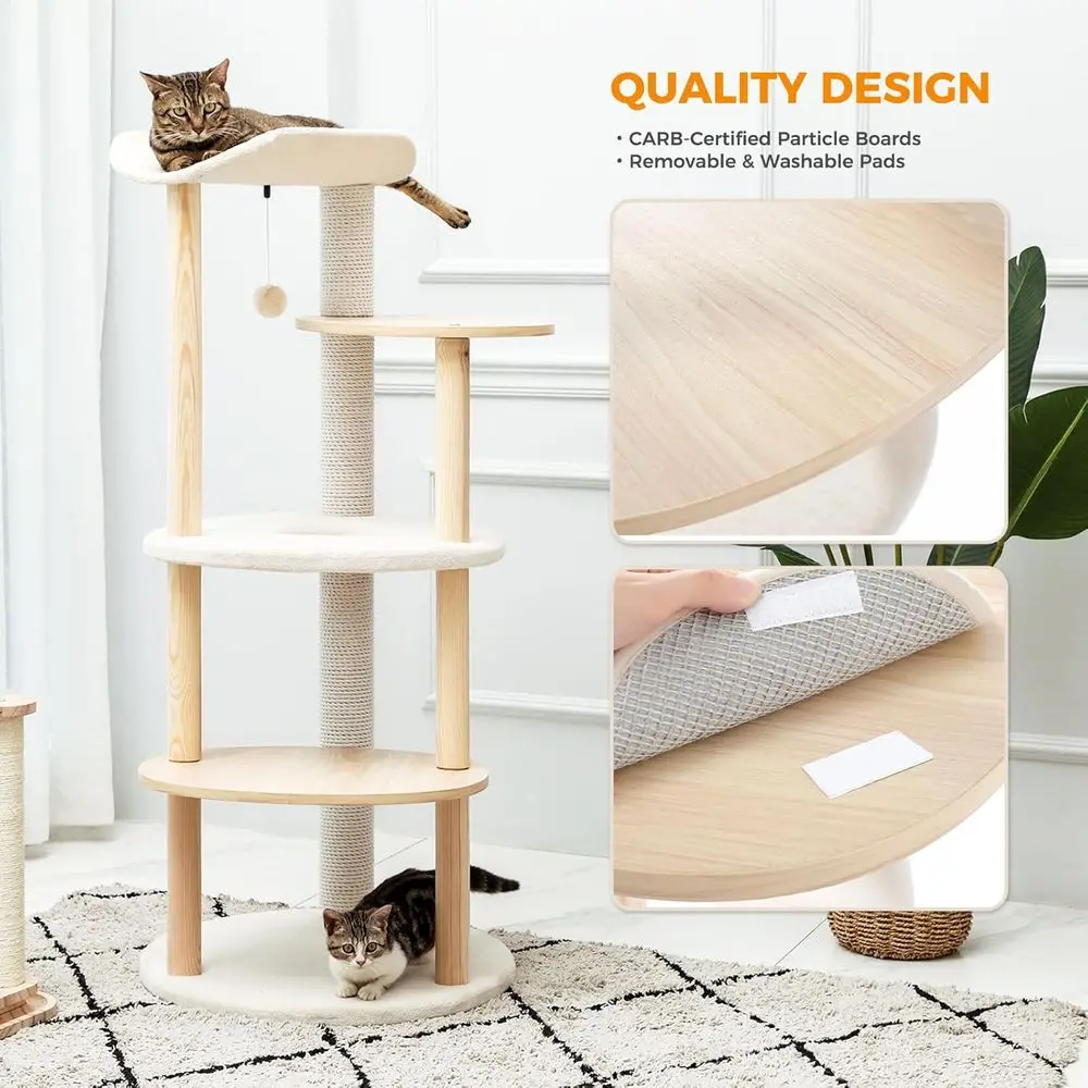 Menara Pohon Kucing Dalam Ruan - Cat Scratching Post ulasan dan harga