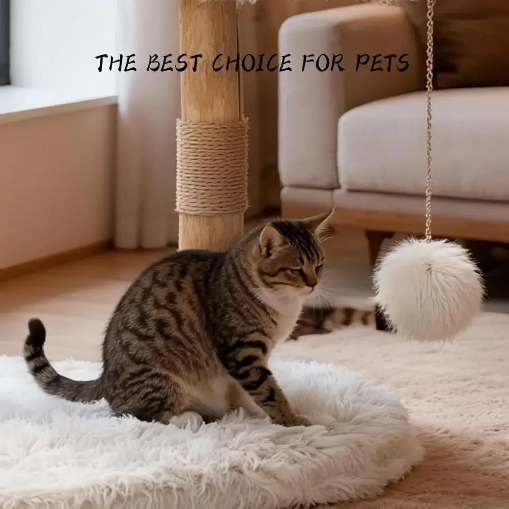 Menara Pohon Kucing Indoor den - Cat Scratching Post ulasan dan harga