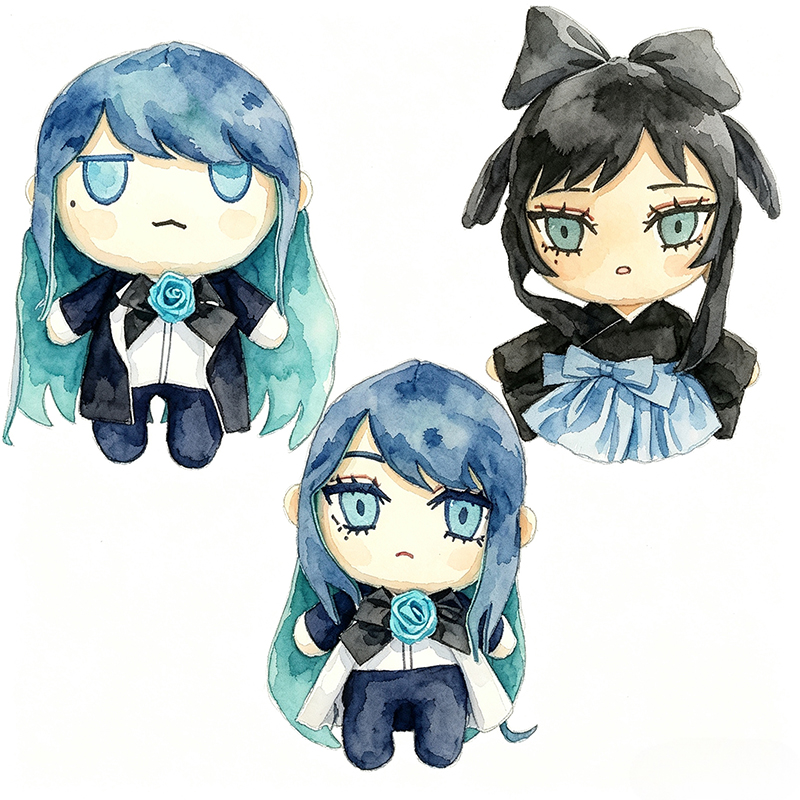 Boneka Plush Ado Hibana, Merch - Pet Supplies Us ulasan dan harga