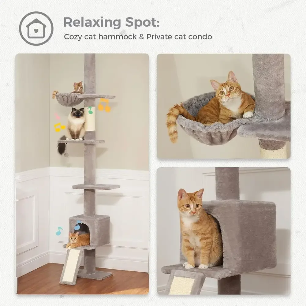 Pohon Kucing 5 Tingkat yang Da - Cat Scratching Post ulasan dan harga