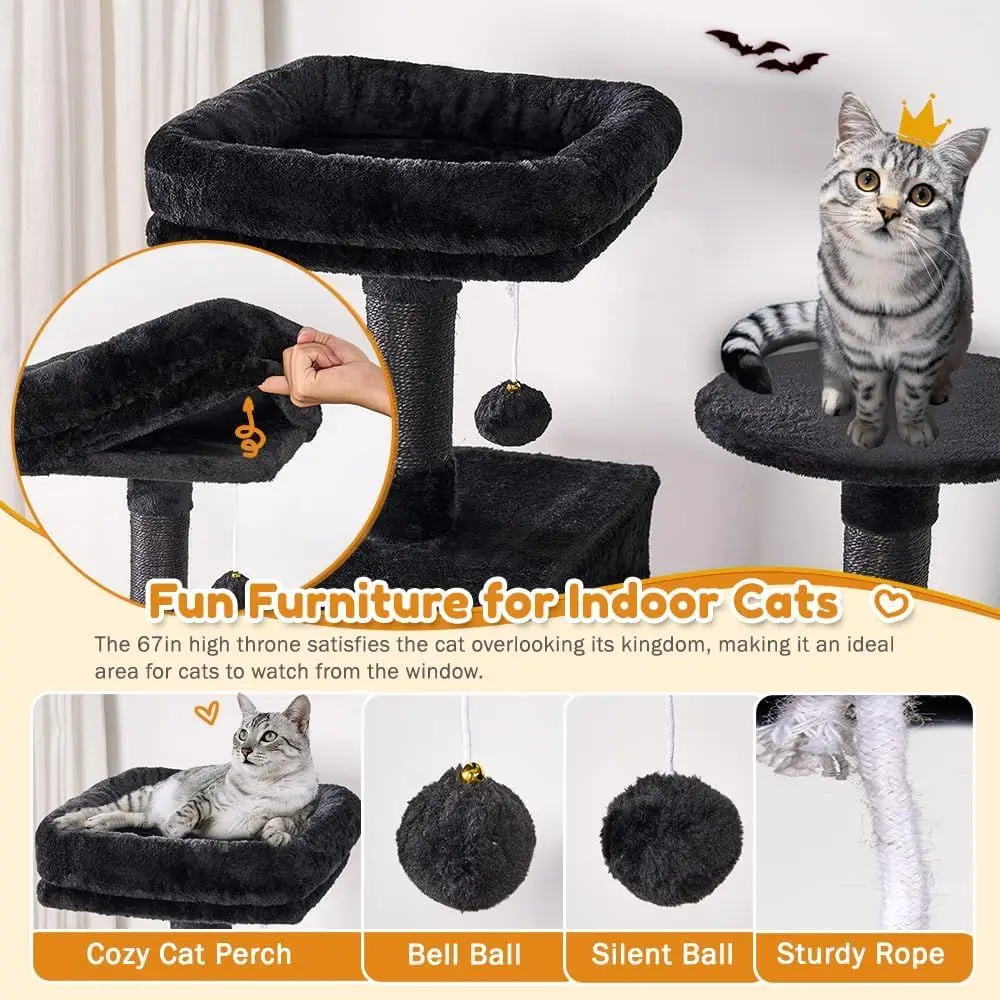 Menara Kucing XL 67 Tingkat un - Cat Scratching Post ulasan dan harga