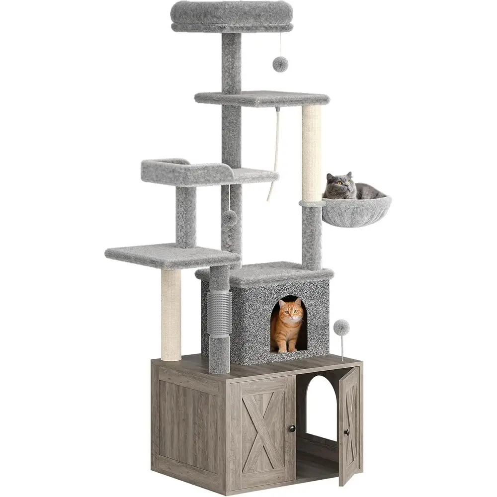 Rumah Kucing Multi-Level Besar - Cat Scratching Post ulasan dan harga