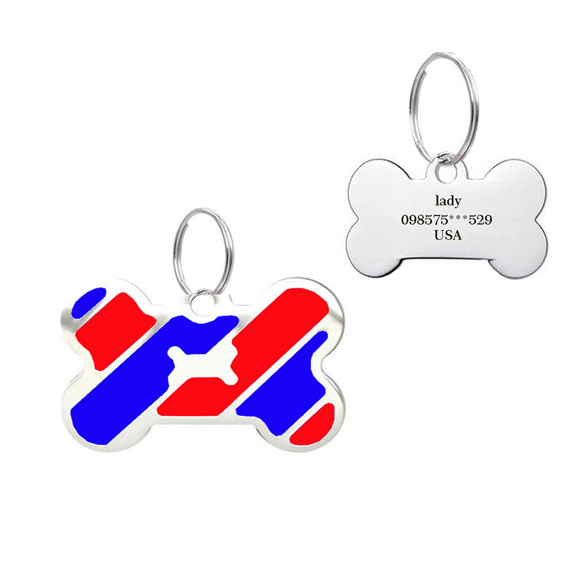 Kalung Kartu Identitas Tulang  - Pet Supplies List ulasan dan harga