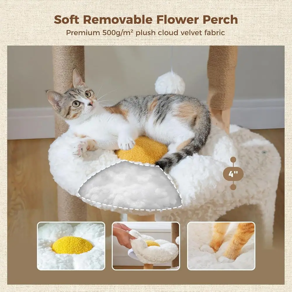 Menara Kucing Kayu Solid Tingg - Cat Scratching Post ulasan dan harga