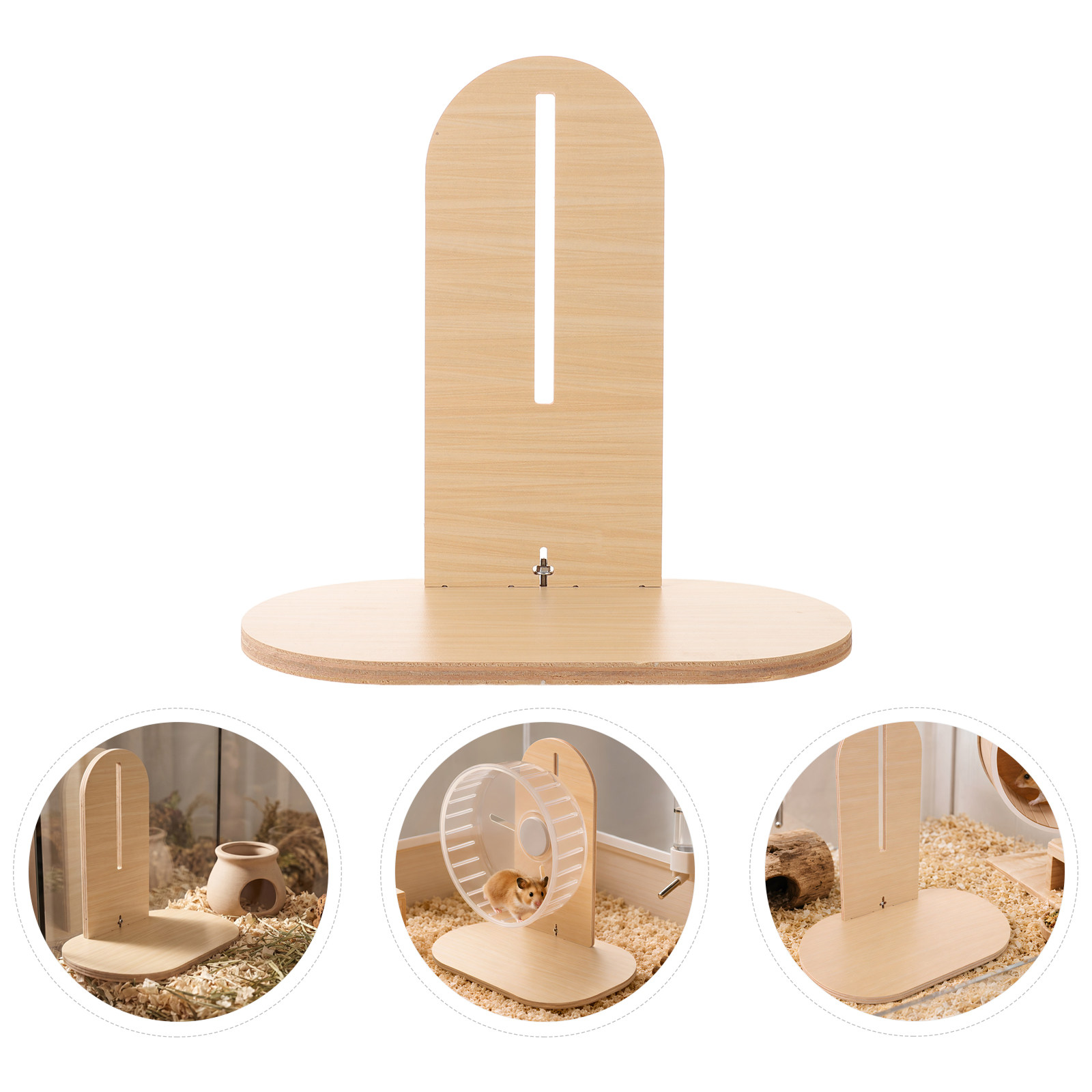 Penyangga Roda Hamster Kayu ya - Hamster Cage Wheel ulasan dan harga