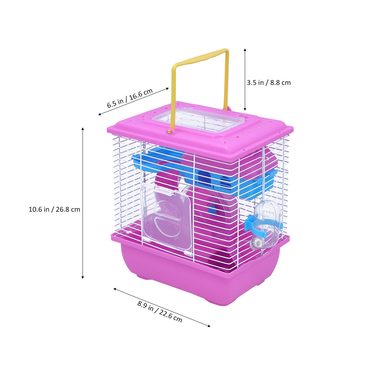 Kandang Hamster Dua Lapis Desa - Hamster Cage Wheel ulasan dan harga