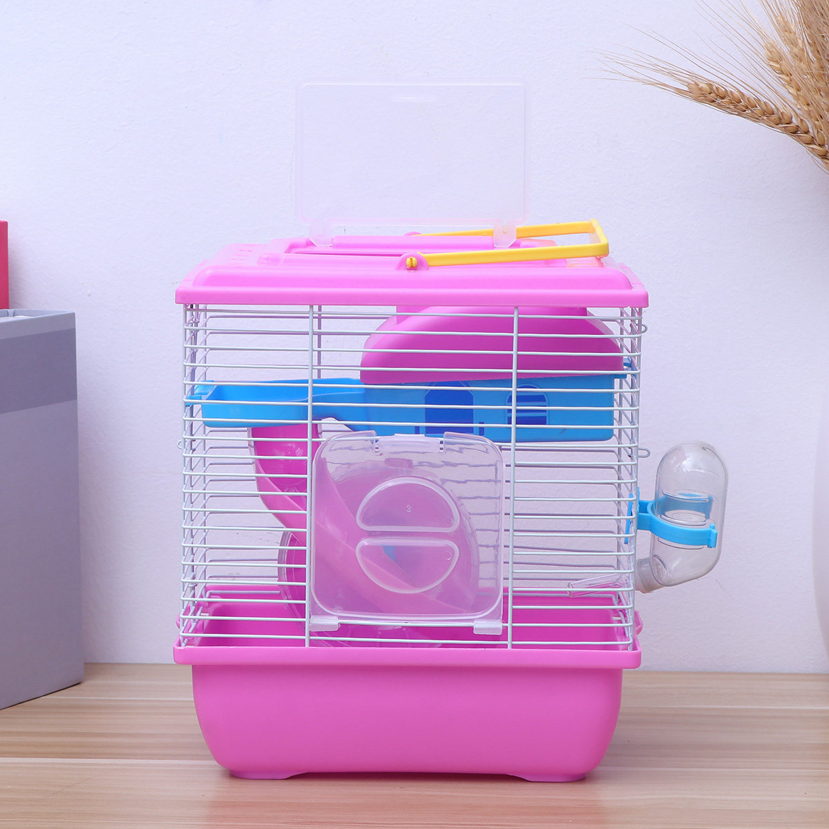 Kandang Hamster Dua Lapis Desa - Hamster Cage Wheel ulasan dan harga
