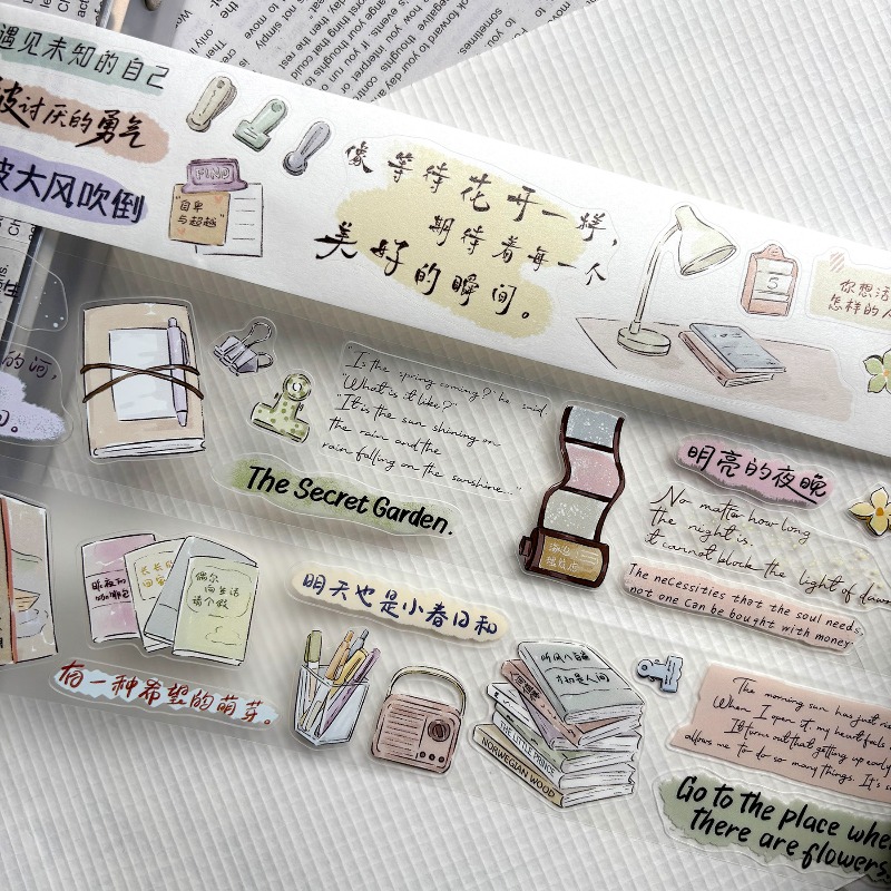 Stiker Dekoratif Vintage Book  - Pet Supplies List ulasan dan harga