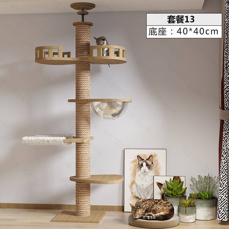 Rumah Pohon Kucing yang Dapat  - Cat Scratching Post ulasan dan harga